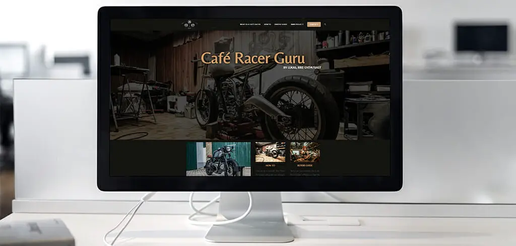 Top 10 cafe racer website | Our site features in the top 10!