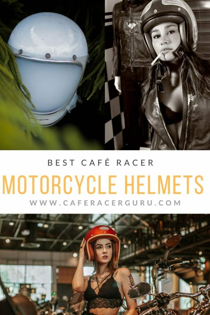 Cafe racer Motorcycle Helmets