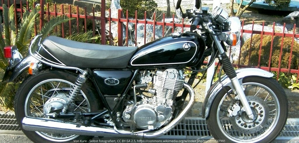 Yamaha Sr400 donar bike